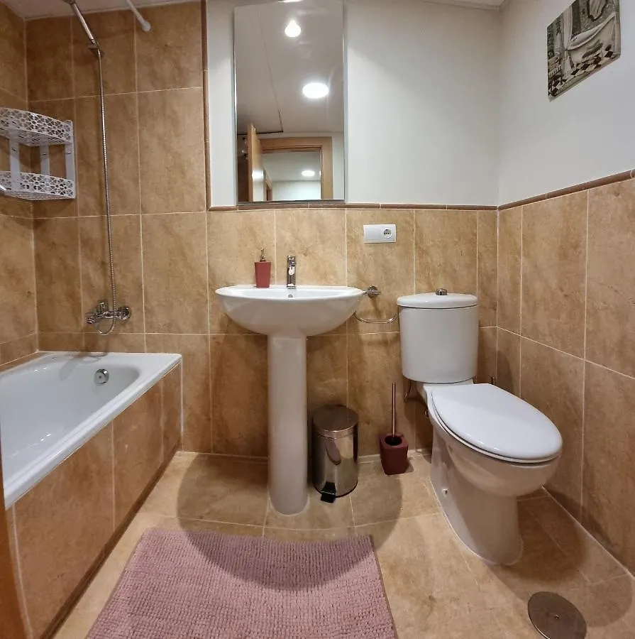 Paraiso de Vera Playa: Beachfront Apartment with Pool Views 0*,  Spain